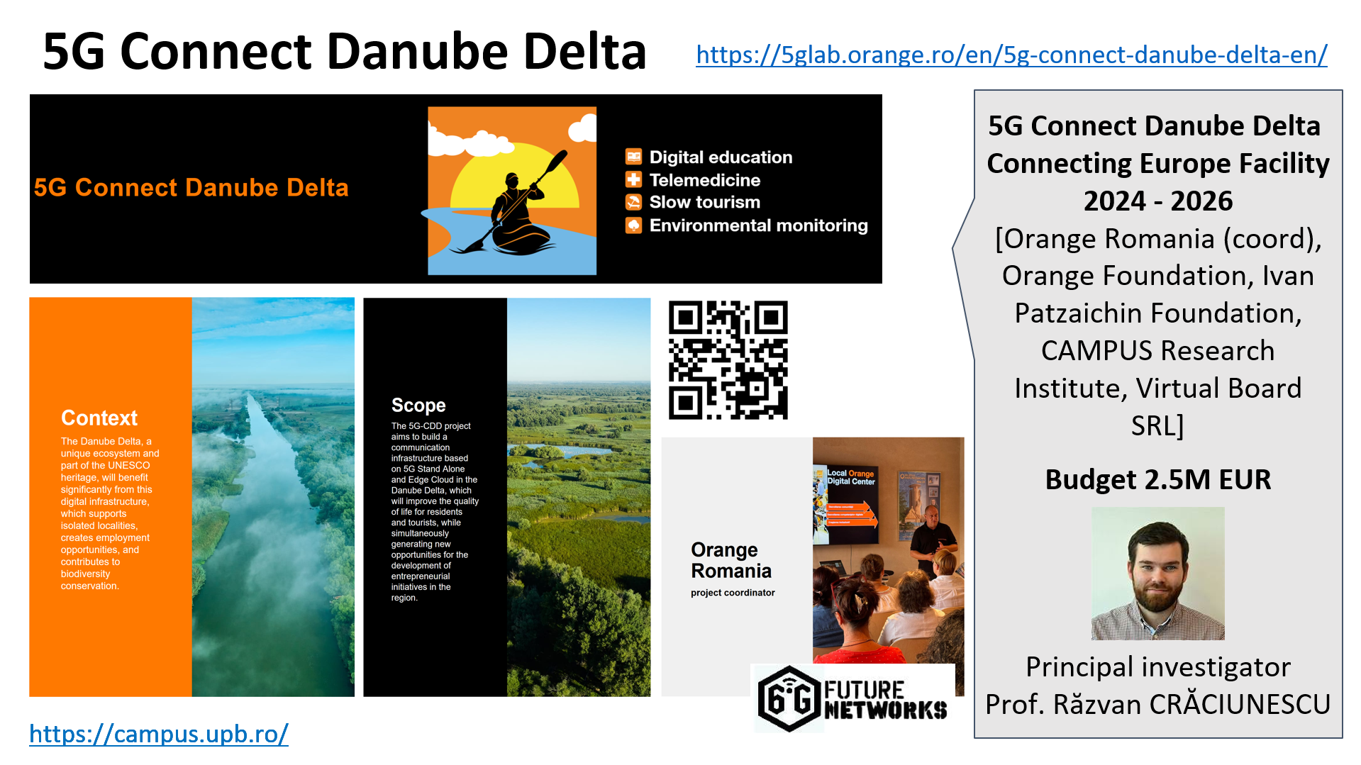 5G Connect Danube Delta (5G-CDD)