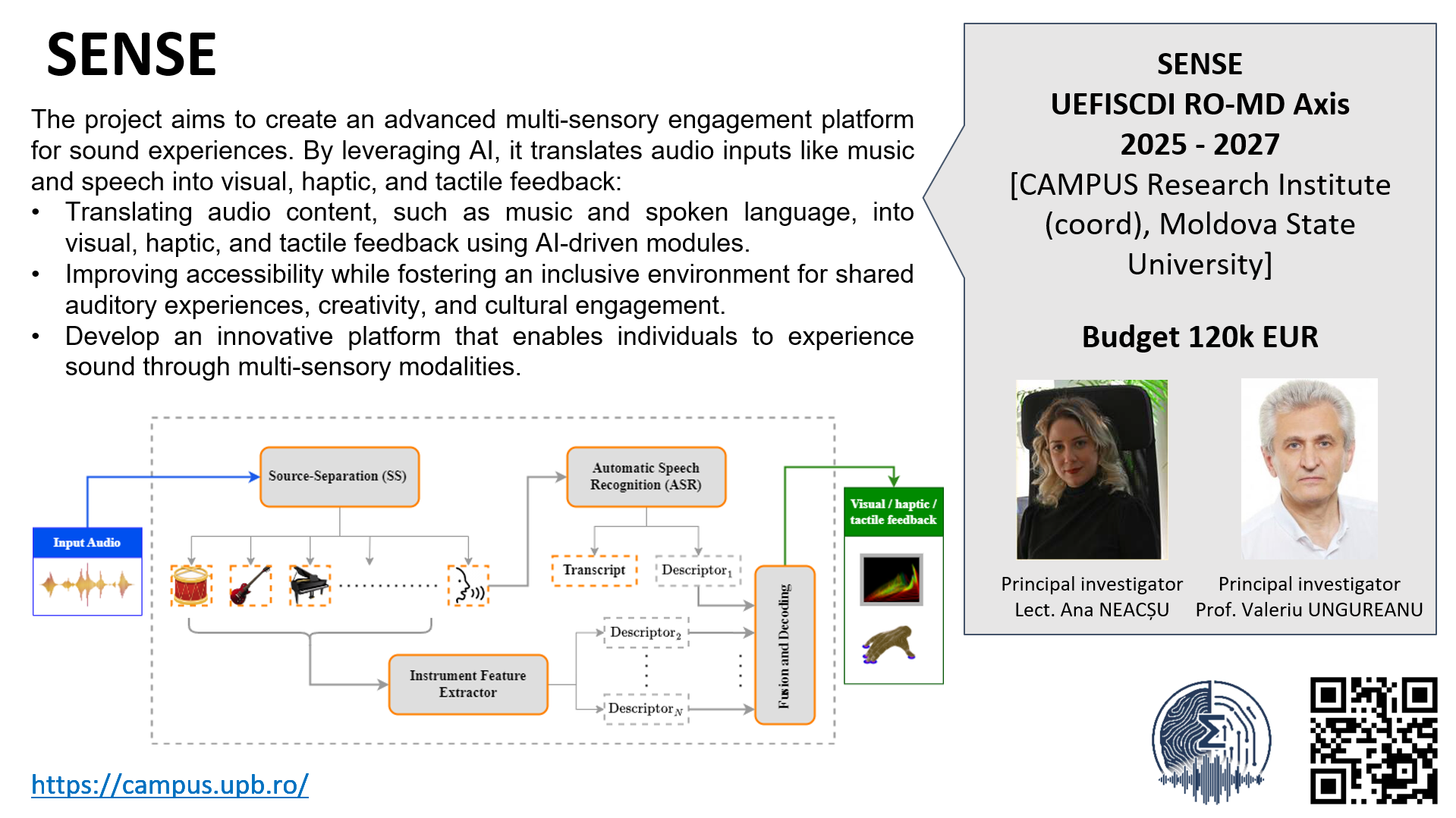 Sensory Engagement Network for Shared Experiences (SENSE)