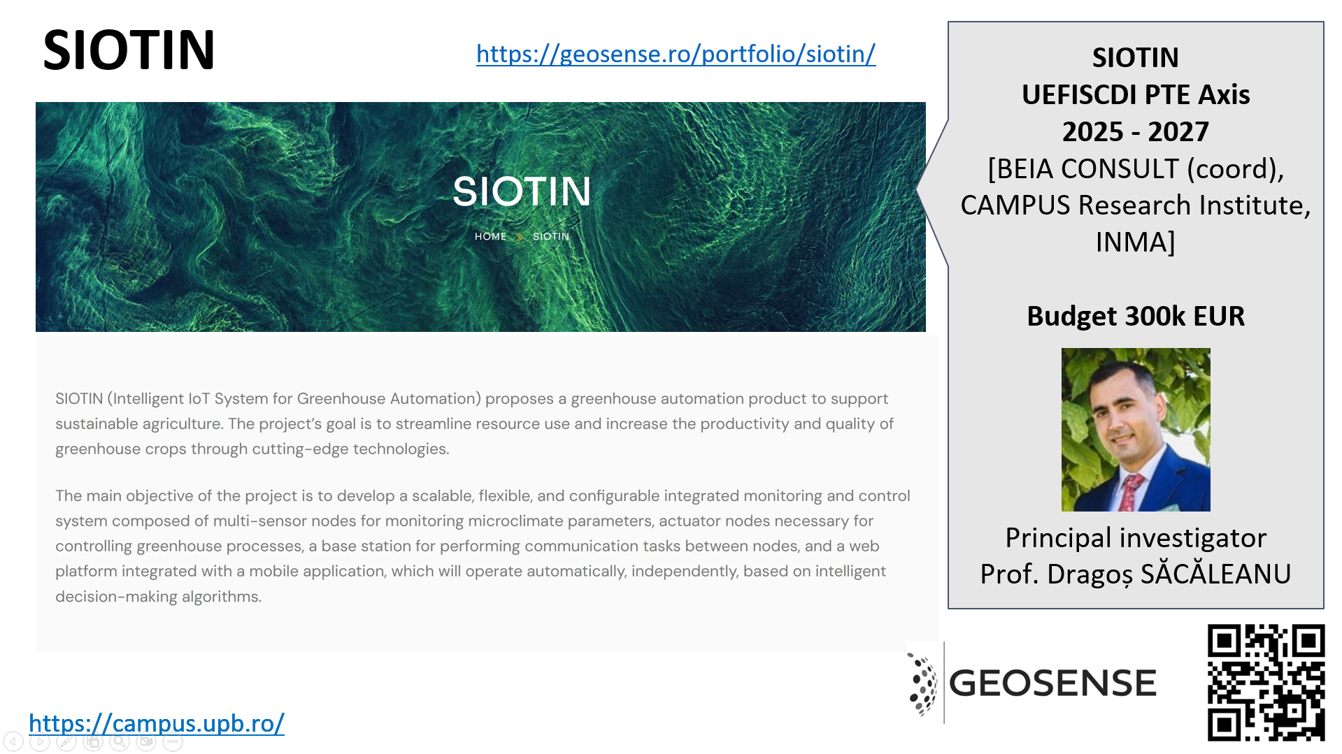 Intelligent IoT System for Greenhouse Automation (SIOTIN)